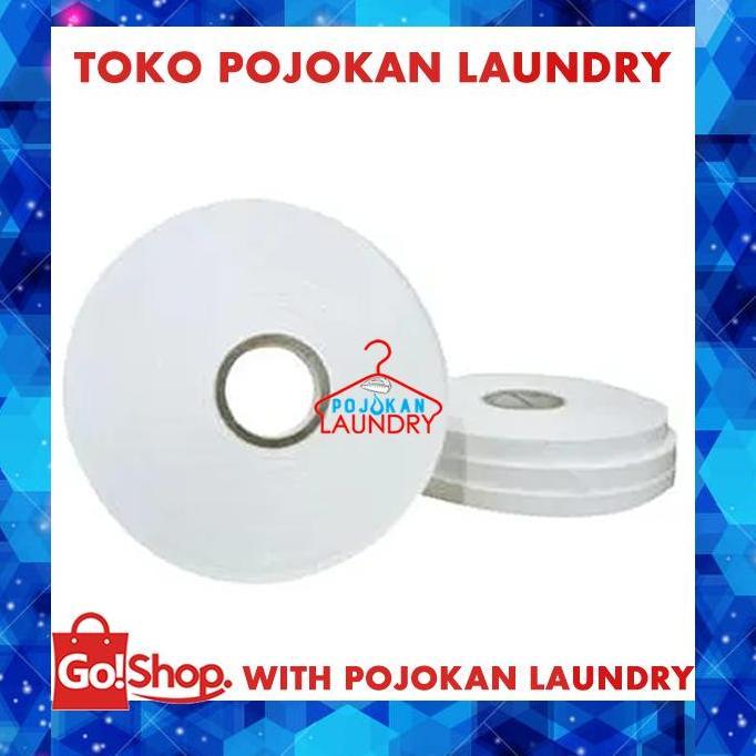 Pilihan- Pita Label Laundry Tafetta / Pita Nylon Tafetta Label Penanda Cucian/Pita Label Laundry/Taf