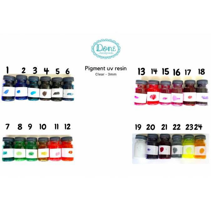 pewarna uv resin pigmen uv resin pewarna transparan pewarna resin