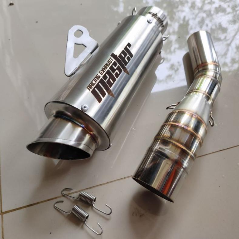 HOT DEALS KNALPOT RACING ORIGINAL MASTER RACING JP ONE TITAN PLUS SLIP ON CBR150R FACELIFT NEW CB150