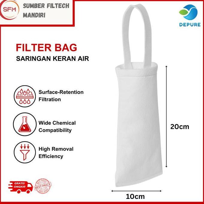 New- Depure Filter Air Keran / Filter Kran Air Sumur / Kain Saringan Penjernih Air / Filter Saringan