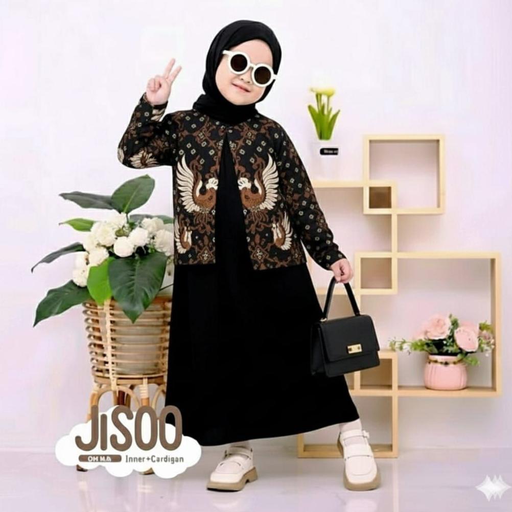 MURAH GAMIS ANAK KOMBINASI BATIK MODEL OTER