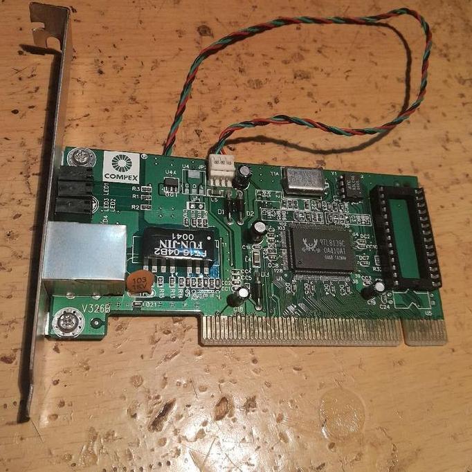 LAN CARD PC JADUL UNTUK SISWA PRAKTEK ATAU KOLEKSI BARANG JADUL BBM27