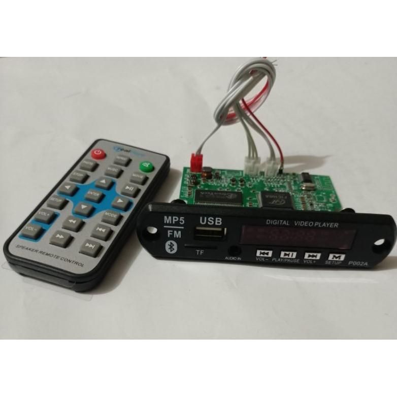 kit modul rayden Bluetooth MP3,mp4,MP5 digital video player with remote control high quality