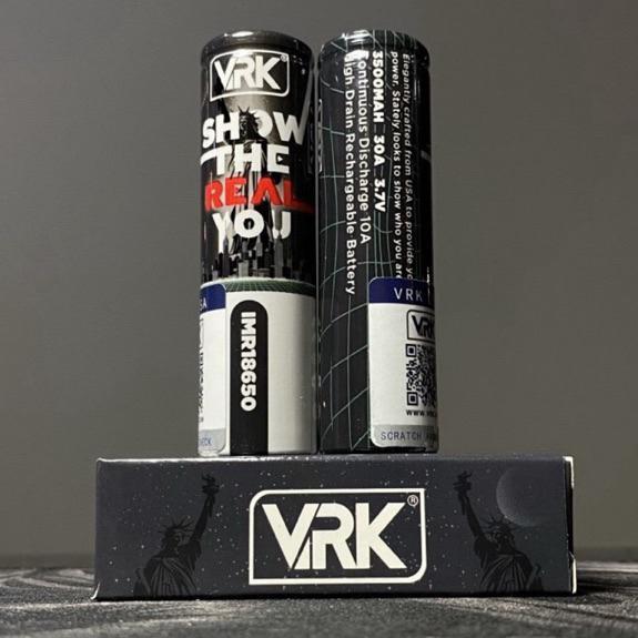 Baterai Vrk Hitam 18650 3500Mah 30A Original Authentic