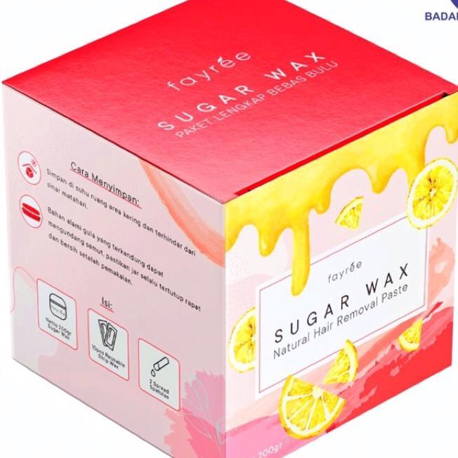 Fayree Sugar Waxing Kit (Bpom) / Paket Lengkap Wax Bulu