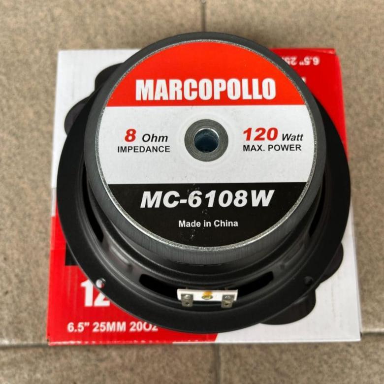 speaker woofer Marcopolo 6.5" MC-6108w