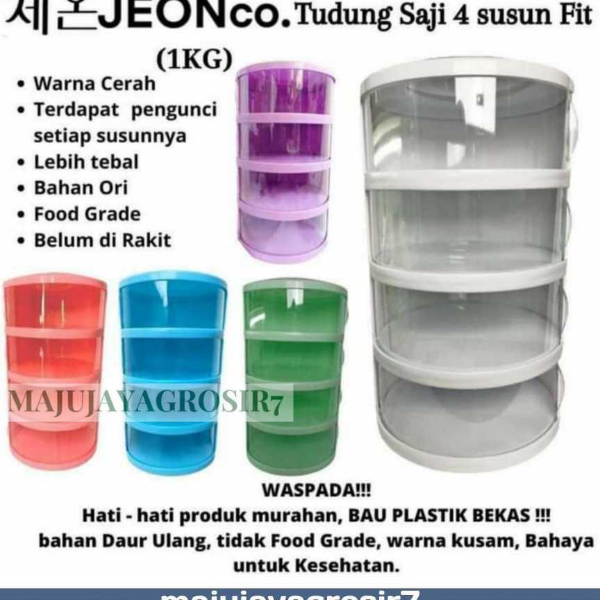 Tudung Saji Fit Jeon Belum Rakit / Tudung Saji Fit Jeon / Tudung Saji 4 Susun Fit Jeon Saji Belum Ra