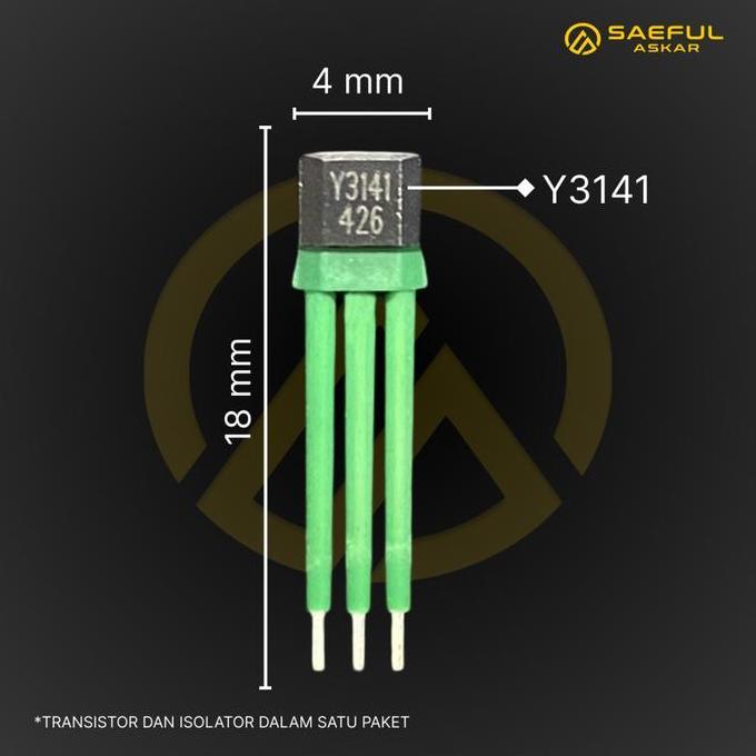 Ready Transistor Hall Effect Sensor Magnetic Dinamo BLDC Y3141/TO-92S Sepeda Listrik Motor Listrik m