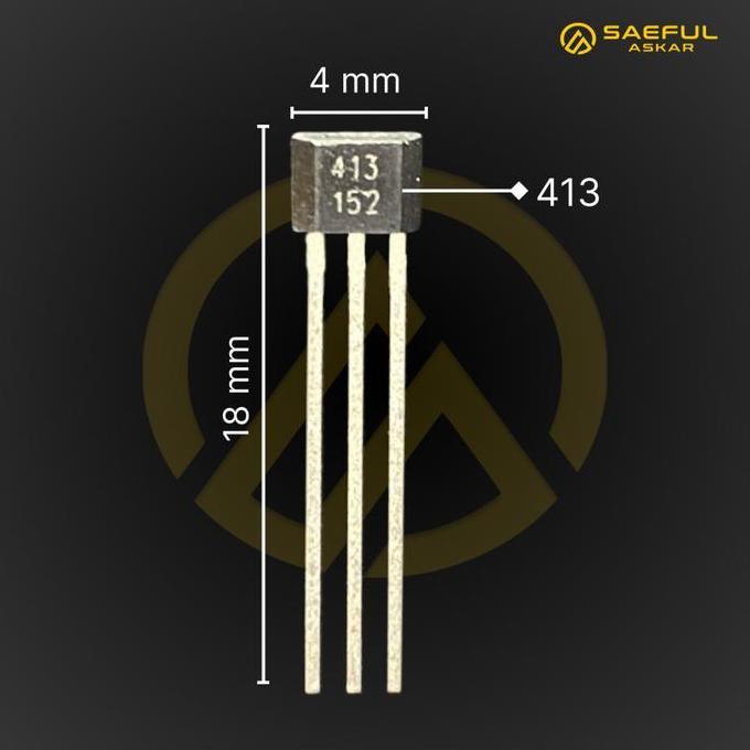 Ready Transistor Hall Effect Sensor Magnetic Dinamo BLDC 413 Sepeda Listrik Motor Listrik murah