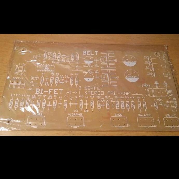 PCB STEREO BI-FET TONE CONTROL BBM27