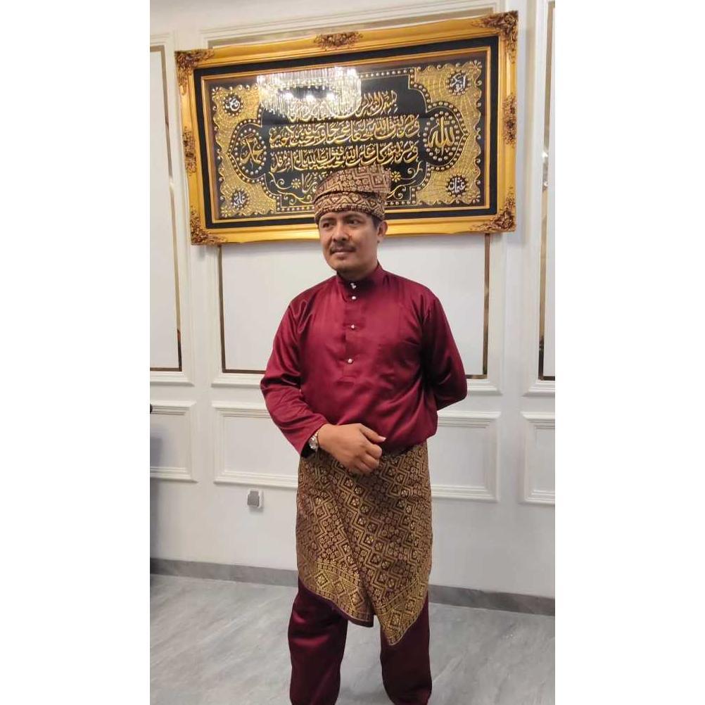 best deals 1 stell baju melayu teluk belanga pria trend warna 2024