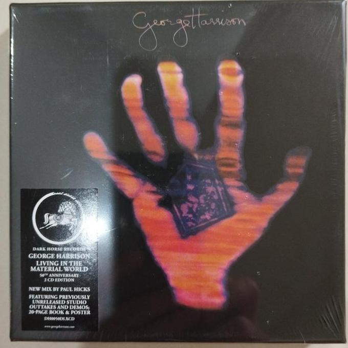 Update CD George Harrison Living In The Material World 2CD 50th Anniversary Edition wrmusi33 Ayo Ord