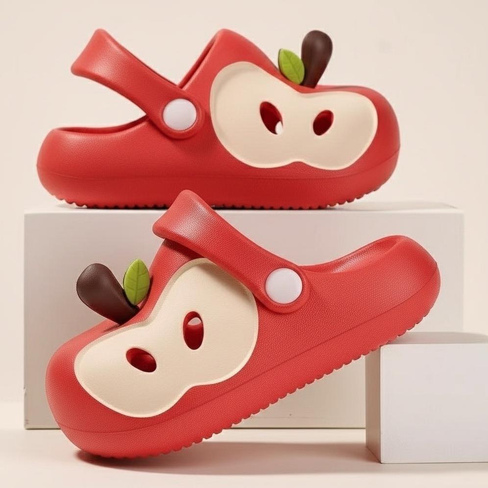 NEW DEALS LEMOMO Apple Sandal Baim Anak dan Dewasa 24-41 Sandal Wanita Terbaru 2025 Karet Sandal Cew