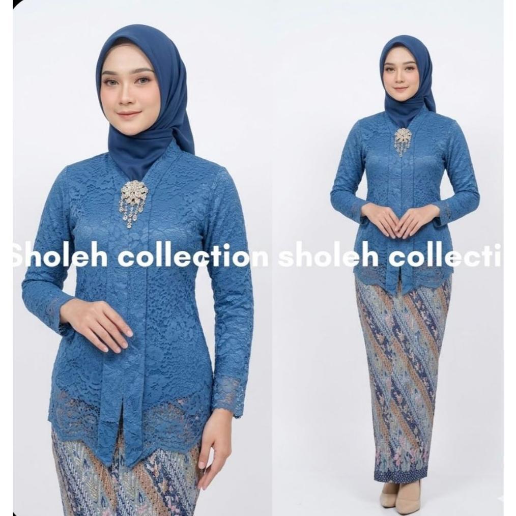 BIG SALE Sholeh Kebaya Tunik Kartini Set Kebaya Kartini || Kebaya Bali Kebaya Wisuda Kebaya Kartini 