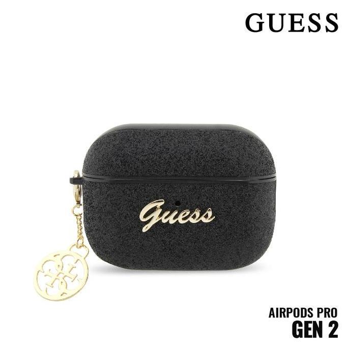 Case For Airpods Pro 2 GUESS Glitter 4G Charm