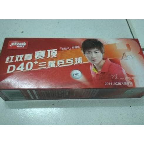 BOLA PINGPONG DHS 40+ THREE STAR/ BOLA PINGPONG DHS 40+ TIGA BINTANG