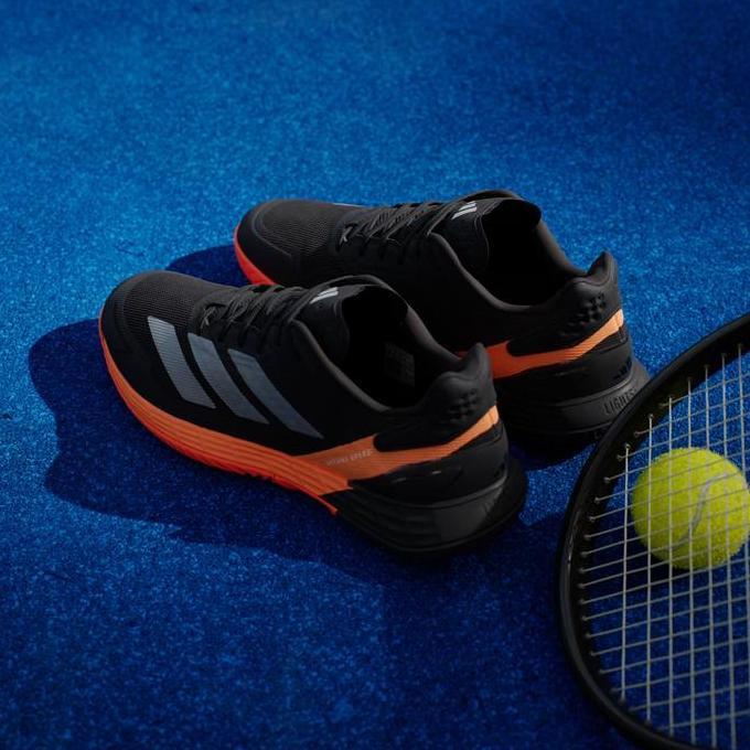 Sepatu Tenis Pria Adidas Defiant Speed 2 Black (KI5999) ORIGINAL