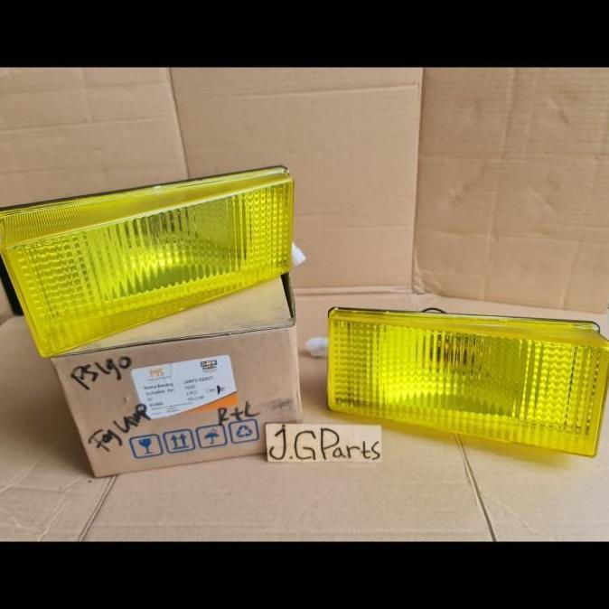 DI162 - LAMPU BEMPER / KABUT / POGLAM / FOGLAMP FUSO 6D22 TRONTON RH+LH DNY