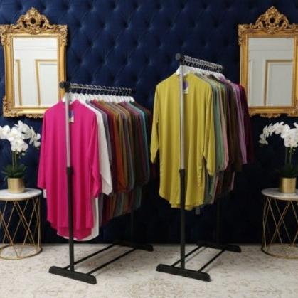 SHANGRILA TUNIK POLOS RAYON PREMIUM LD 120 CM