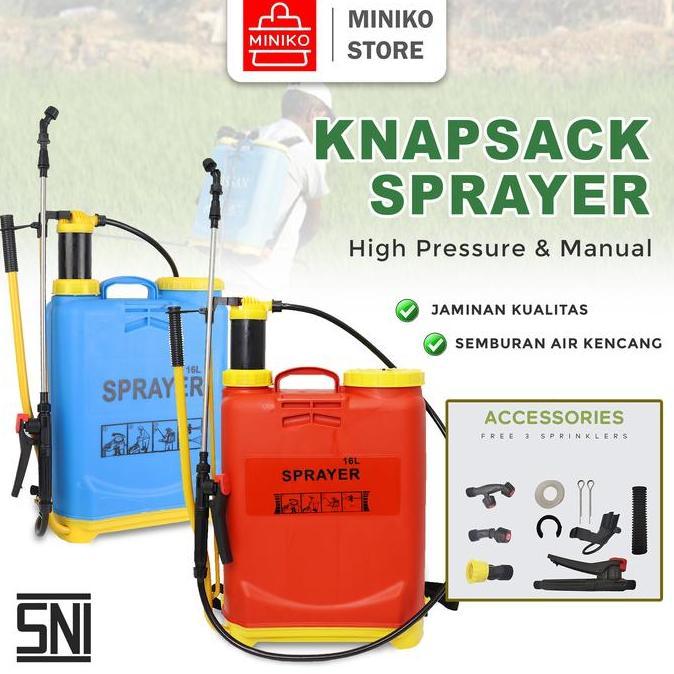 Parco- Sprayer 16 Liter Alat Semprotan Hama Tanaman Perkebunan Sprayer Manual