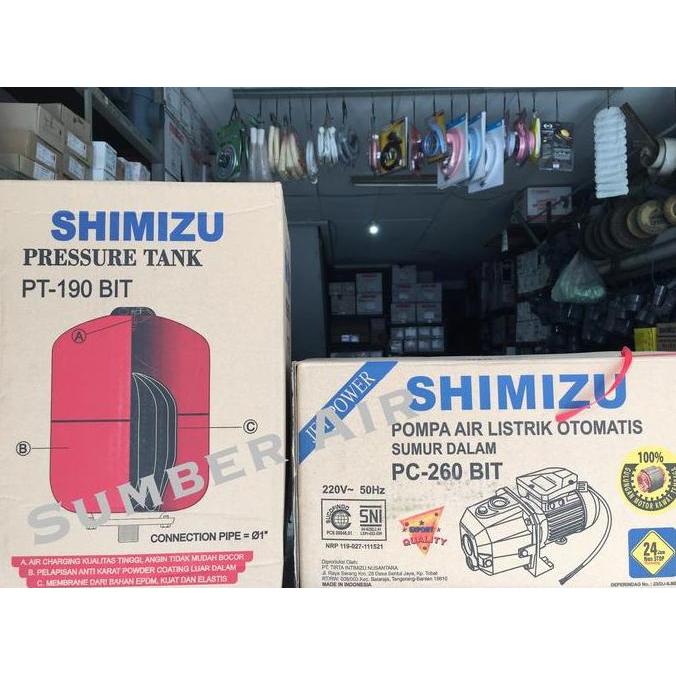 Pilihan- Pompa Air Jetpump Shimizu Pc 260 Bit