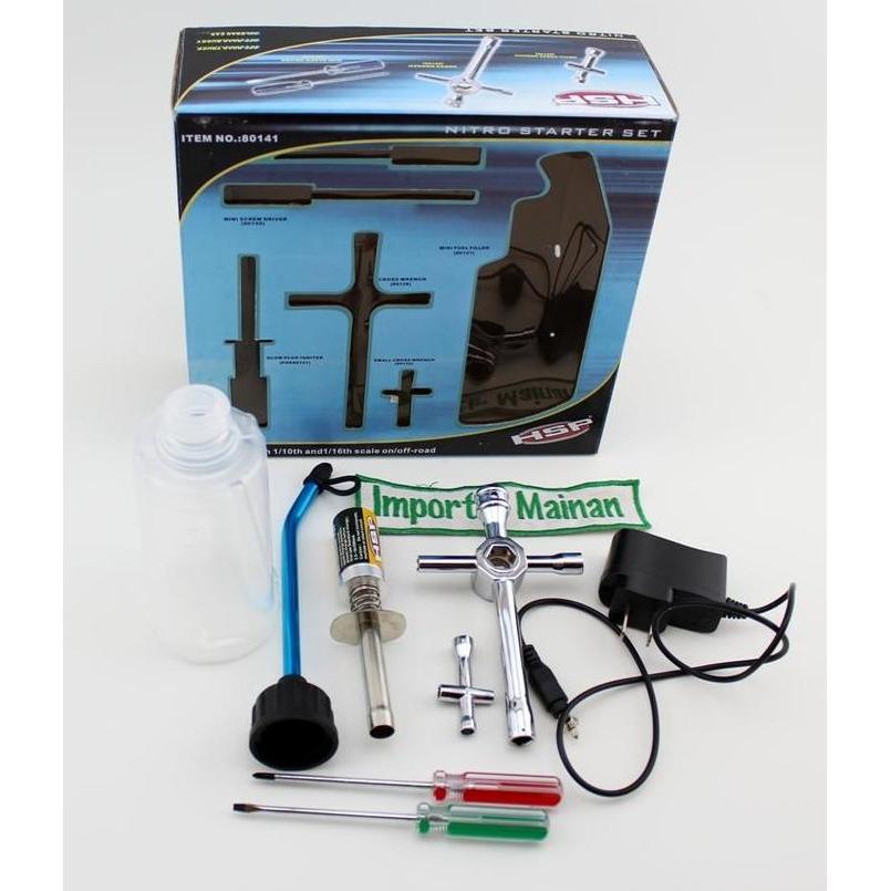 STARTER KIT RC NITRO HSP|RC NITRO HSP|RC NITRO BSD|NITRO STARTER SET IM27