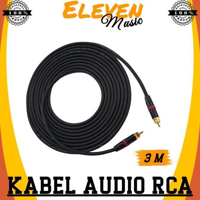 TERBARU - Kabel Audio Costum Jack RCA to RCA