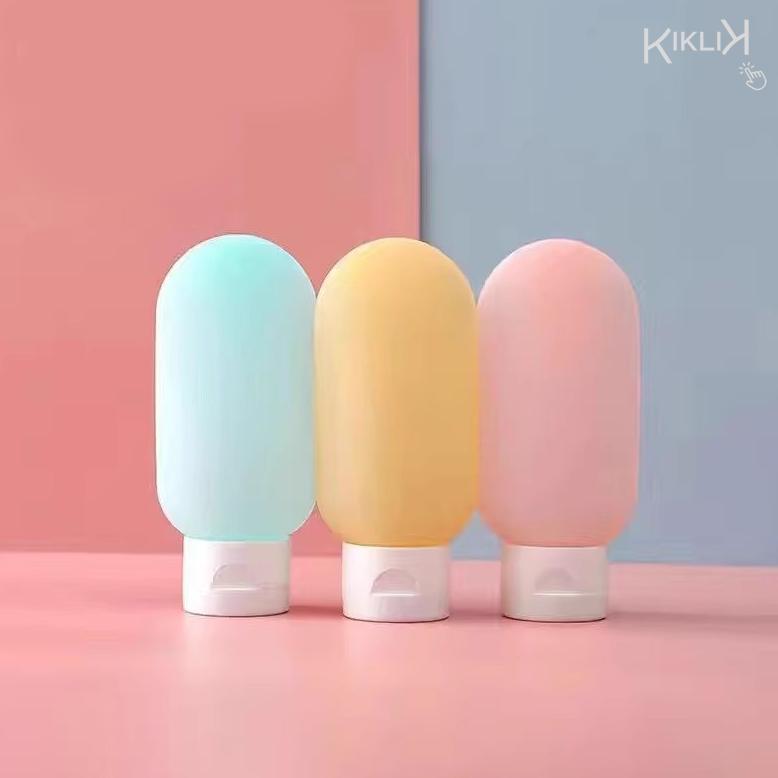 BEST DEALS [KIKLIK] Wadah Sabun Portable Pouch Pencet Kecil Plastik Botol Isi Ulang