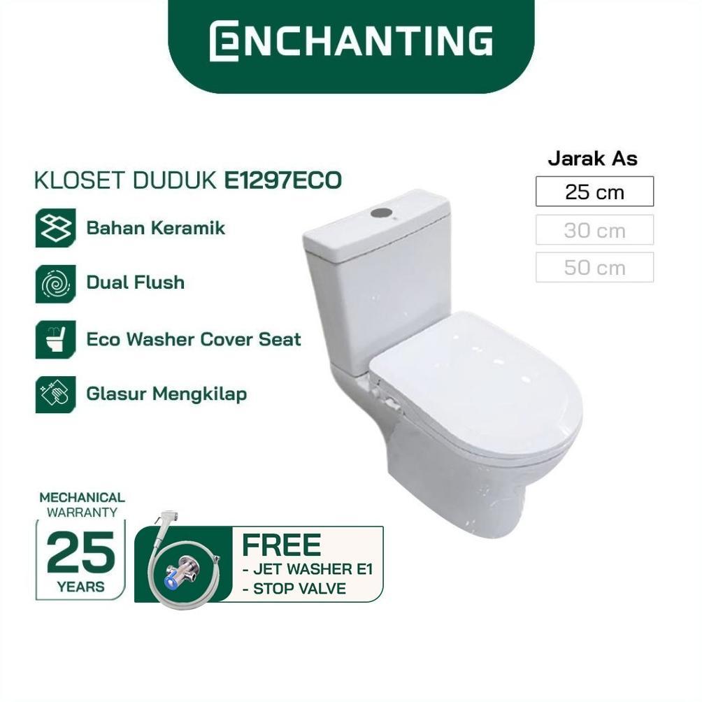 NEW Toilet / Kloset Duduk Europe Enchanting E1297Eco [terbaik][terlaris]