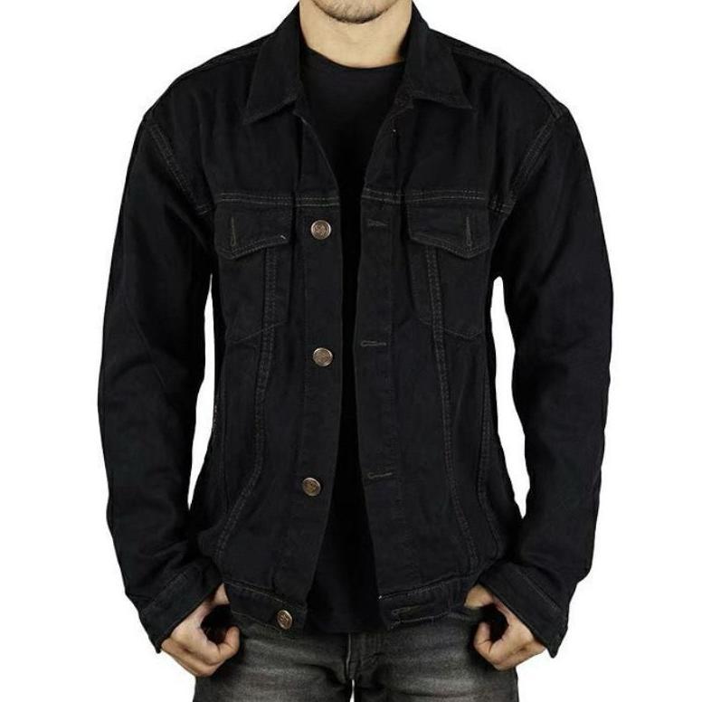 BIG SALE Jaket Denim Pria Big size Jaket Jeans ukuran jumbo 4XL 5XL 6XL