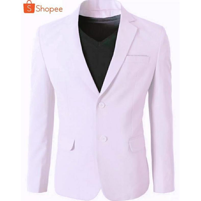 HOT DEALS JAS PRIA PUTIH | JAS PUTIH PRIA | BLAZER PRIA PUTIH | JAS FORMAL PRIA | BLAZER PUTIH