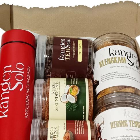 Hampers Lebaran Haji Dan Umroh Bekal Spesial Lauk Kangen Solo Abon Serundeng Kering Tempe Klengkam
