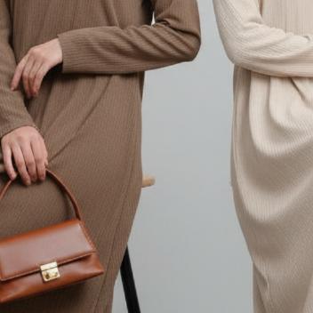 Effortlessyrm Loose Knit Maxi Dress | Dress Busui Dress Bumil Knit Premium Abaya Knit Gamis Knit