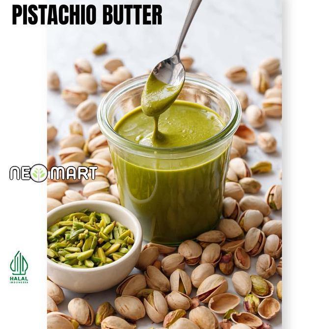 Pistachio Spread | Pistachio Butter Spread Selai Kacang Pistachio Nikmat Tanpa Gula Pasir | Halal / 