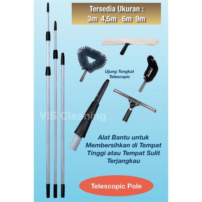 Tongkat Teleskopik 9 meter