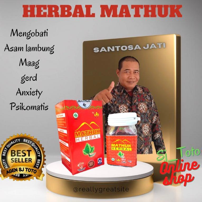 Herbal Sj Mathuk Isi 50 Kapsul