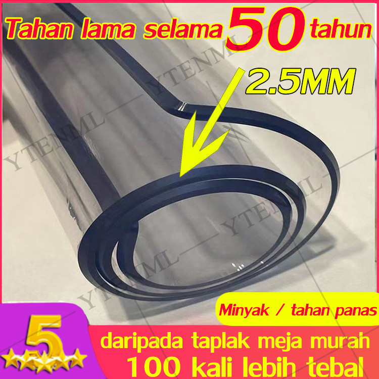 Dikirim Dari Jakarta- CodHigh Qualitytaplak Meja Transparan Taplak Meja Makan Pvc Transparan Sangat 