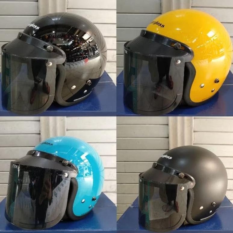 helm Cargloss free kaca datar