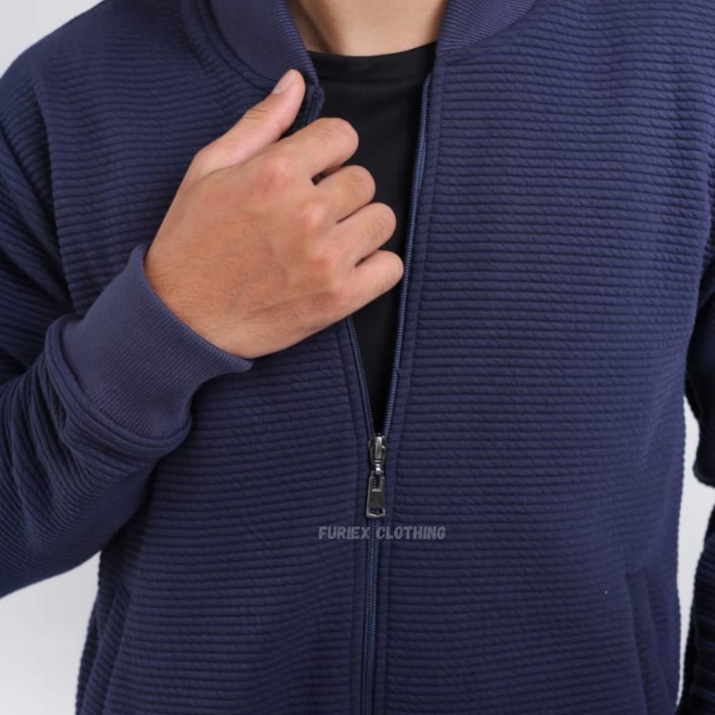 HOT PRODUCT FURIEX-Jaket Bomber Ottoman Jaket Pria Jaket Bomber Pria