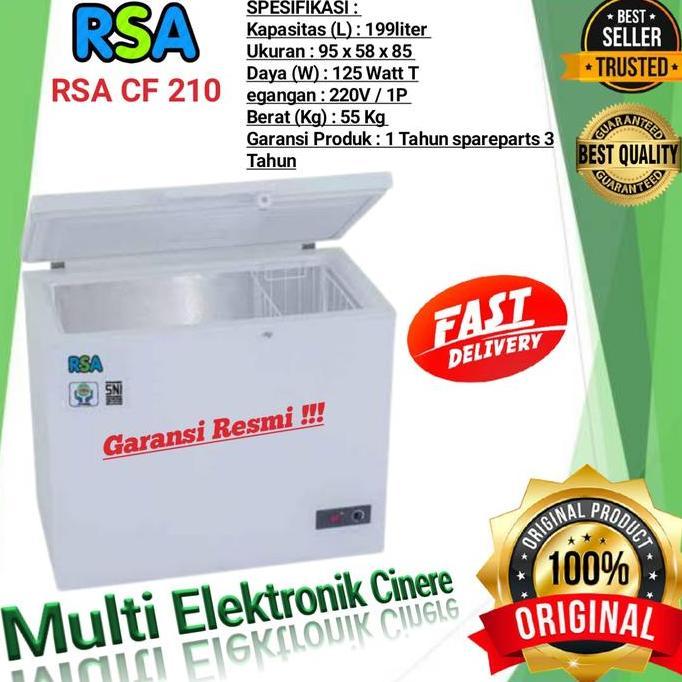 Freezer RSA CF 210  - Chest Freezer 200 Liter