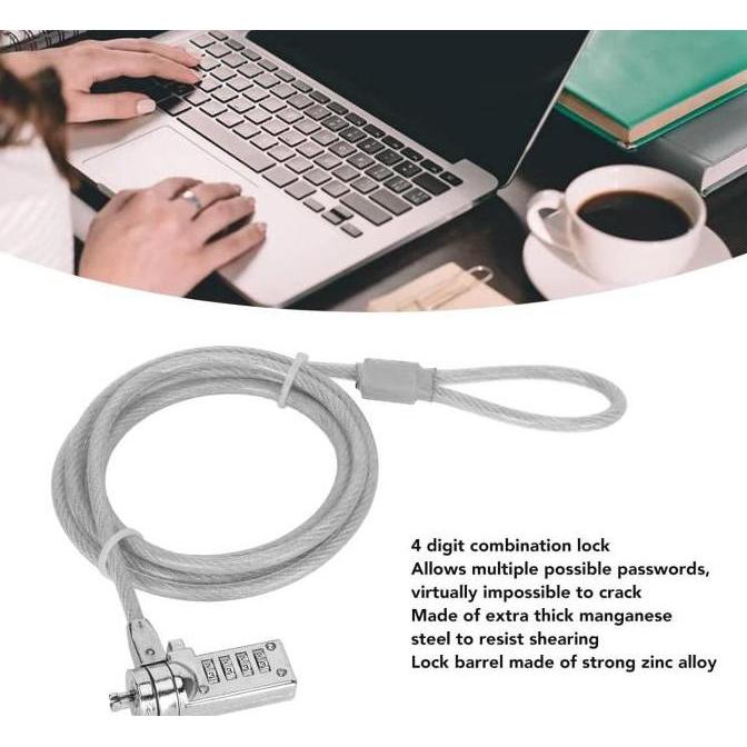 SWALLOWTAIL Kensington Lock Kunci Laptop Kombinasi Angka Number gembok code lock