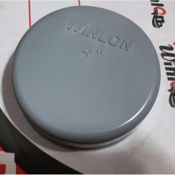 PVC Dop 4 inch Dop 4" Plug 4 inch Plug 4" Polos tutup pipa 4