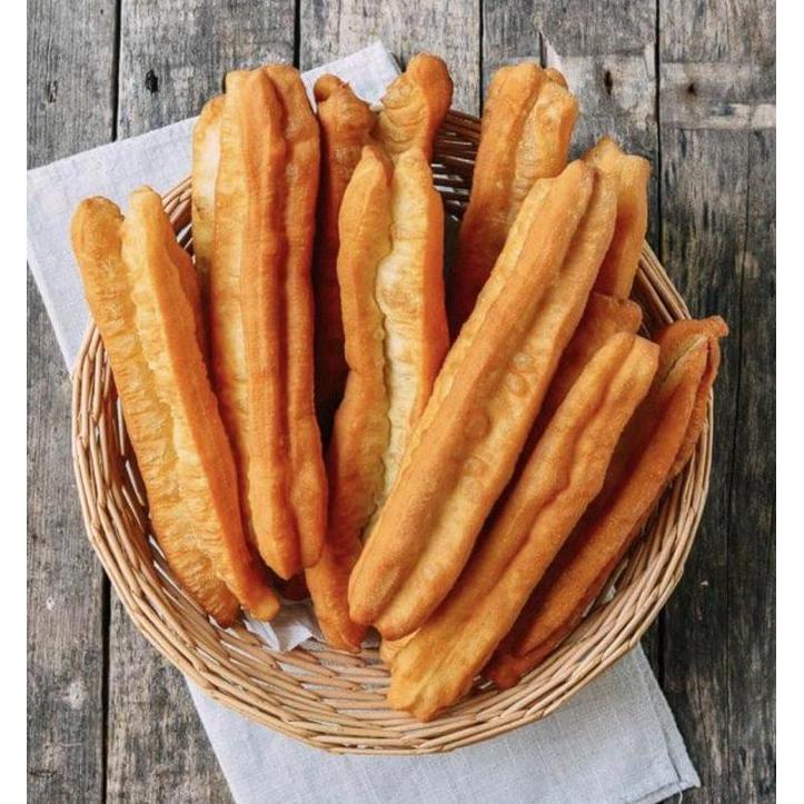 Disc- Cahkwe Cakwe Youtiao Fritters Roti Goreng Frozen Beku Isi 10Pcs