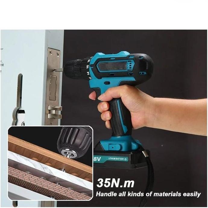Bng- Mesin Bor Baterai Cordless Impact Wrench Impact Baterai Mesin Bor Untuk Baut Impact Brushless