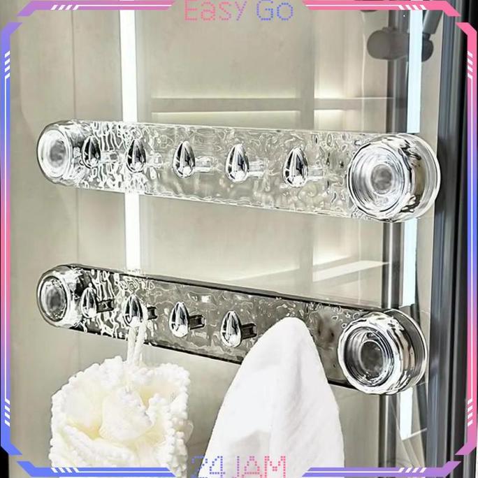 Putar Suction Hook Gantungan Suction Cup Serbaguna Suction Cup Hook Wall Hook Aesthetic