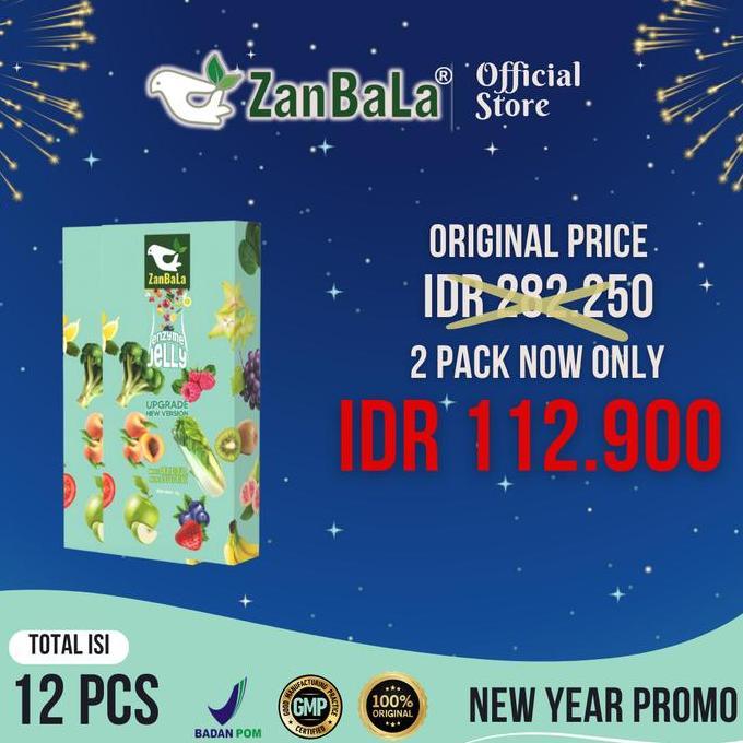 Torta- New Year New Versionzanbala Fruit And Vegetable Hh Enzyme Jelly Untuk Membantu Melancarkan Ba