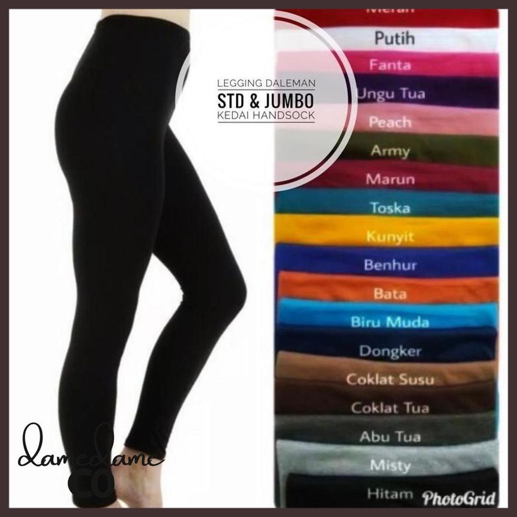 Exclusive Legging Panjang Standar Jumbo Daleman Wanita Standar & Jumbo B1531