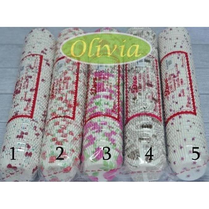 abrielmart- Kertas CupCake/Kertas Bolu Kukus/Kertas Muffin DIVA 9.5cm 1000PCS Diskon