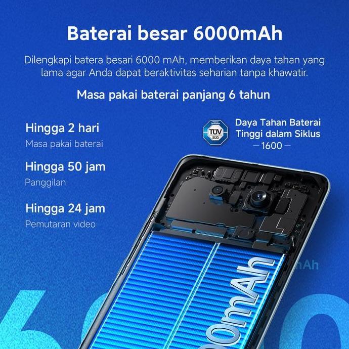 7kadachici - xiaomi redmi note 15 (6/128 gb) | baterai besar 6000mah [xiaomi official store]