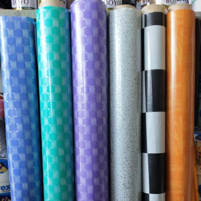 Daimaru Karpet Lantai Meteran/ Alas Plastik Taplak Meja Tebal